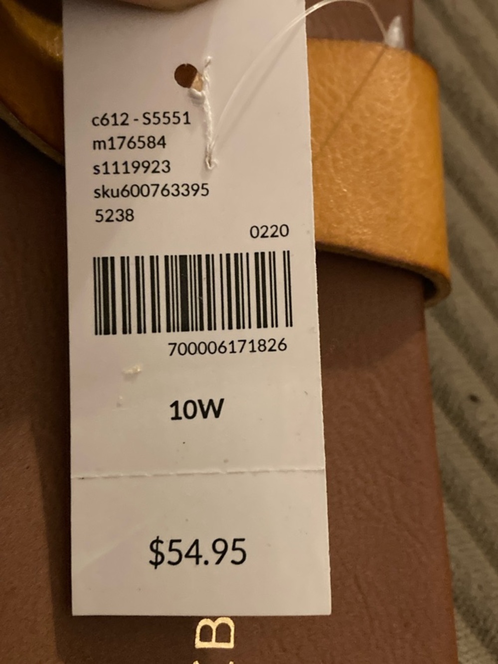 Lane Bryant Two-strap Slide Sandals 10 WIDE - Picture 3 of 4